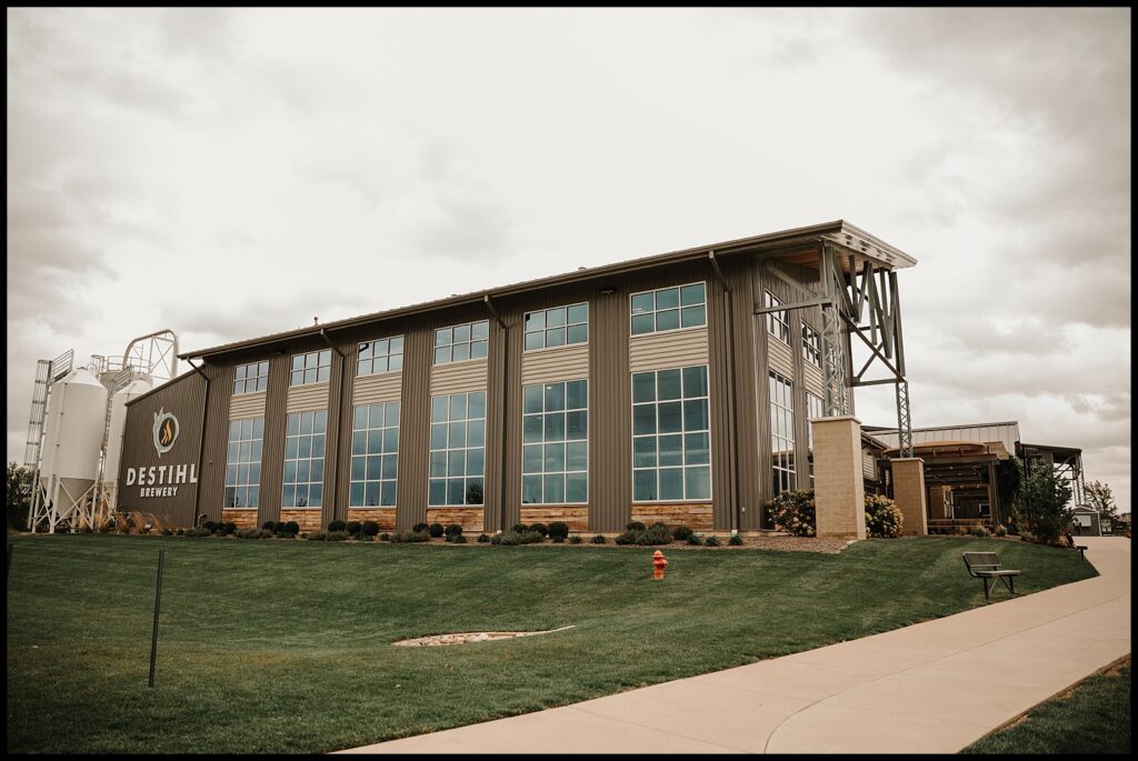 Destihl brewery wedding venue in normlal il